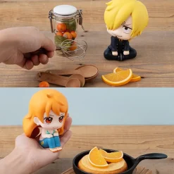 Look Up Series Special Collection Ver. Sanji & Nami - ONE PIECE Official Statue - MegaHouse