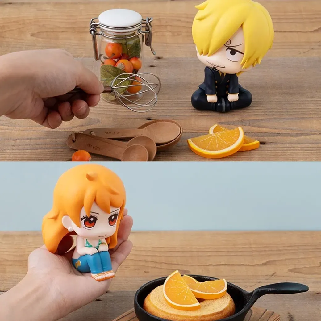 Look Up Series Special Collection Ver. Sanji & Nami - ONE PIECE Official Statue - MegaHouse