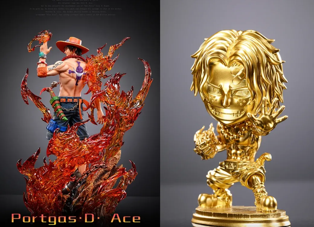 Looking Back Portgas D. Ace - ONE PIECE Resin Statue - LX-Studios