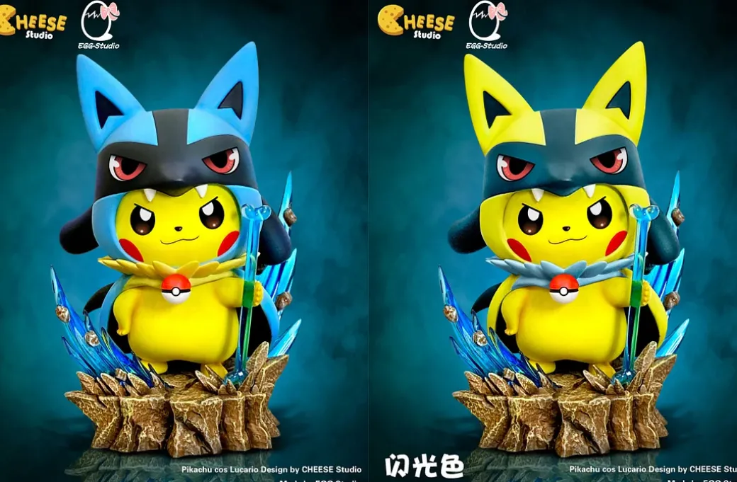 Lucario Cosplay Pikachu - Pokemon Resin Statue - CHEESE Studio