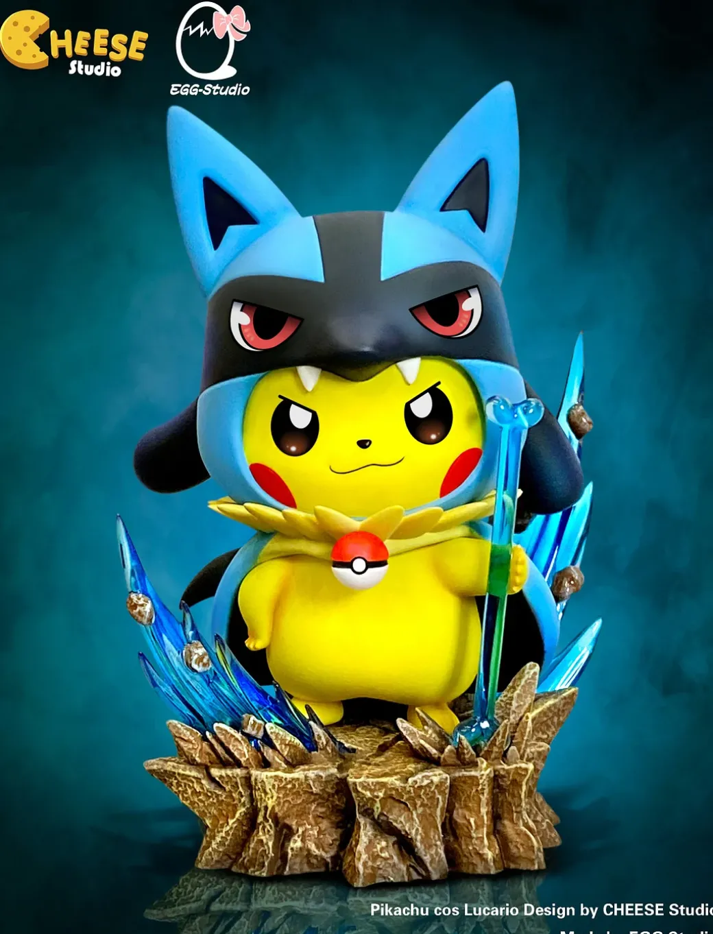 Lucario Cosplay Pikachu - Pokemon Resin Statue - CHEESE Studio