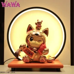 Lucky Cat Cosplay Pikachu with LED - Pokemon Resin Statue - WAWA Studio
