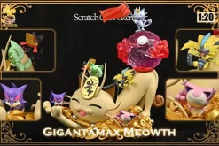 Lucky Gigantamax Meowth - Pokemon Resin Statue - FangTang Studio