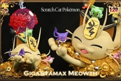 Lucky Gigantamax Meowth - Pokemon Resin Statue - FangTang Studio