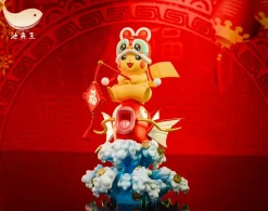 Lucky Pikachu - Pokemon Resin Statue - Shima Aji Studio