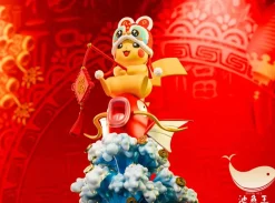 Lucky Pikachu - Pokemon Resin Statue - Shima Aji Studio