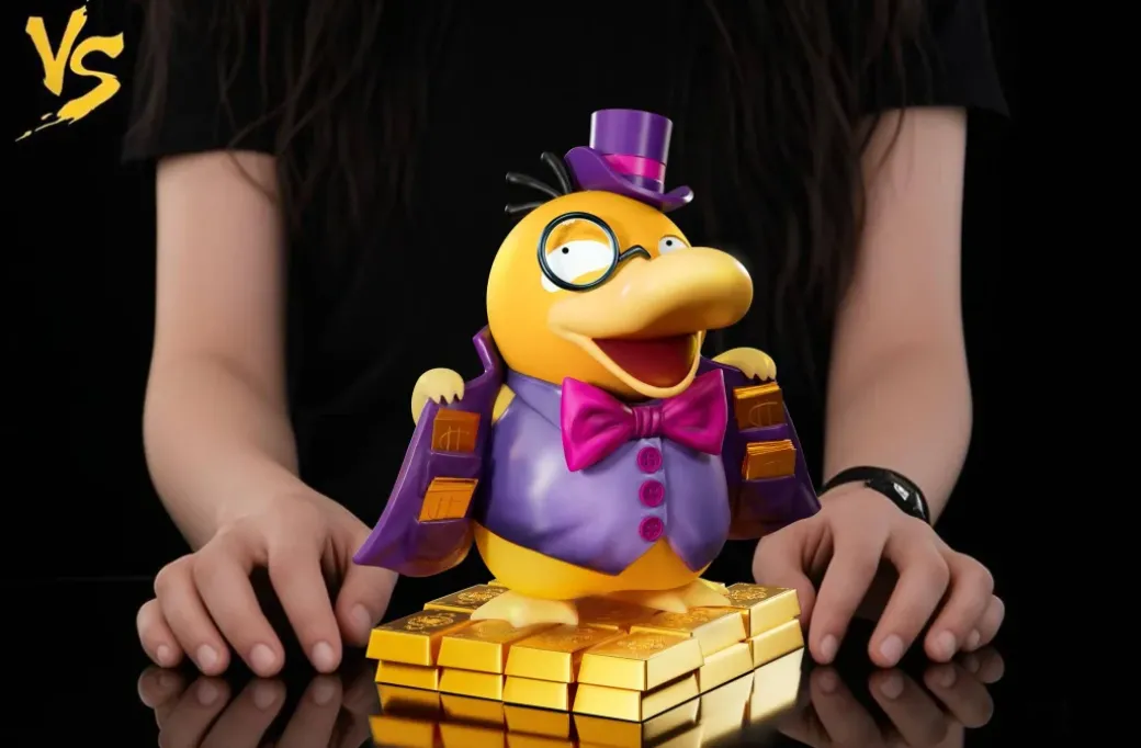 Lucky Psyduck - Pokemon Resin Statue - VS Studios