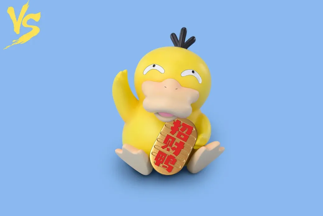 Lucky Series Psyduck - Pokemon Resin Statue - VS Studios