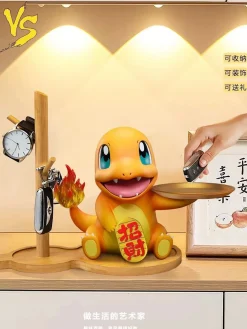 Lucky Storage Charmander - Pokemon Resin Statue - VS Studios