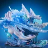 Lugia & Cloyster & Shellder & Finizen & Palafin & Eiscue - Pokemon Resin Statue - Moon Shadow Studios