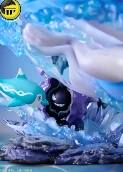 Lugia & Cloyster & Shellder & Finizen & Palafin & Eiscue - Pokemon Resin Statue - Moon Shadow Studios