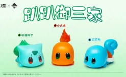 Lying Down Series Charmander & Squirtle & Bulbasaur - Pokemon Resin Statue - CM Studio