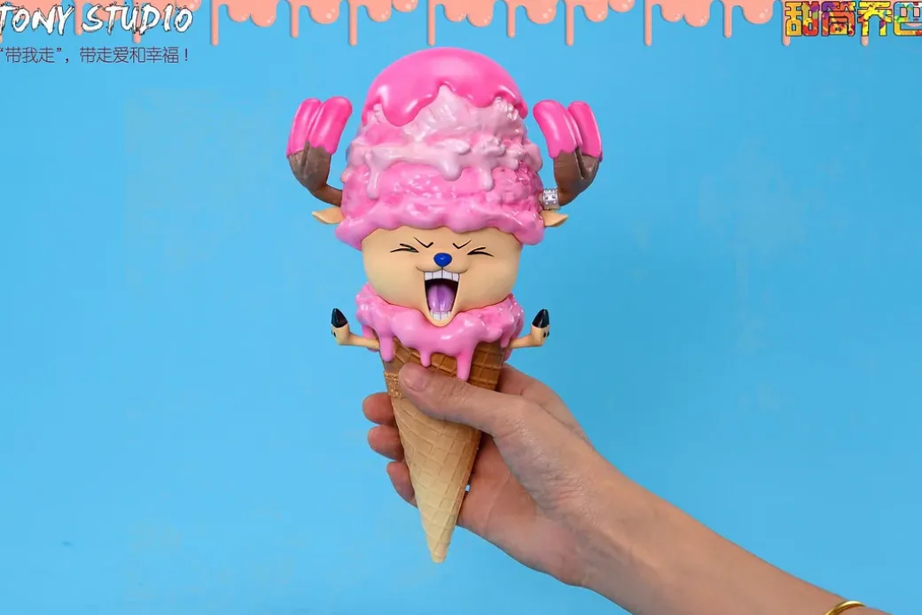 Macaron Ice Cream Corn Series Tony Tony Chopper - ONE PIECE Resin Statue - Tony Studios [Pre-order]