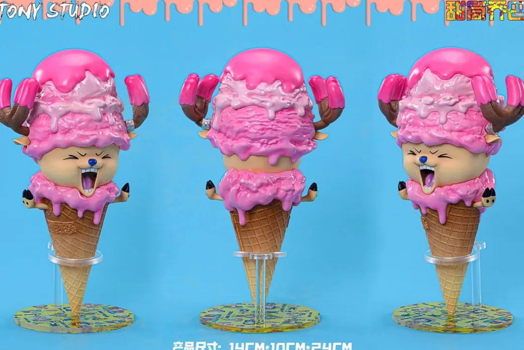 Macaron Ice Cream Corn Series Tony Tony Chopper - ONE PIECE Resin Statue - Tony Studios [Pre-order]