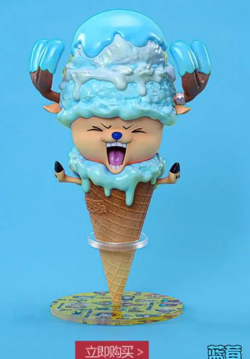 Macaron Ice Cream Corn Series Tony Tony Chopper - ONE PIECE Resin Statue - Tony Studios [Pre-order]