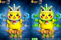 Machamp Cosplay Pikachu - Pokemon Resin Statue - CHEESE Studio