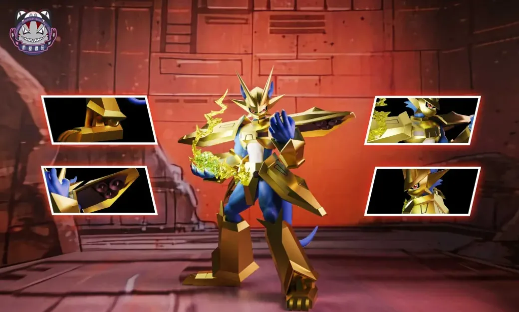 Magnamon - Digimon Resin Statue - QiaoWuMoWan Studio