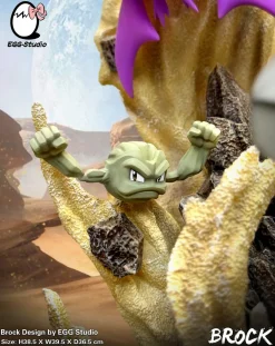 Main Character Series Brock - Pokemon Resin Statue - EGGS Studios