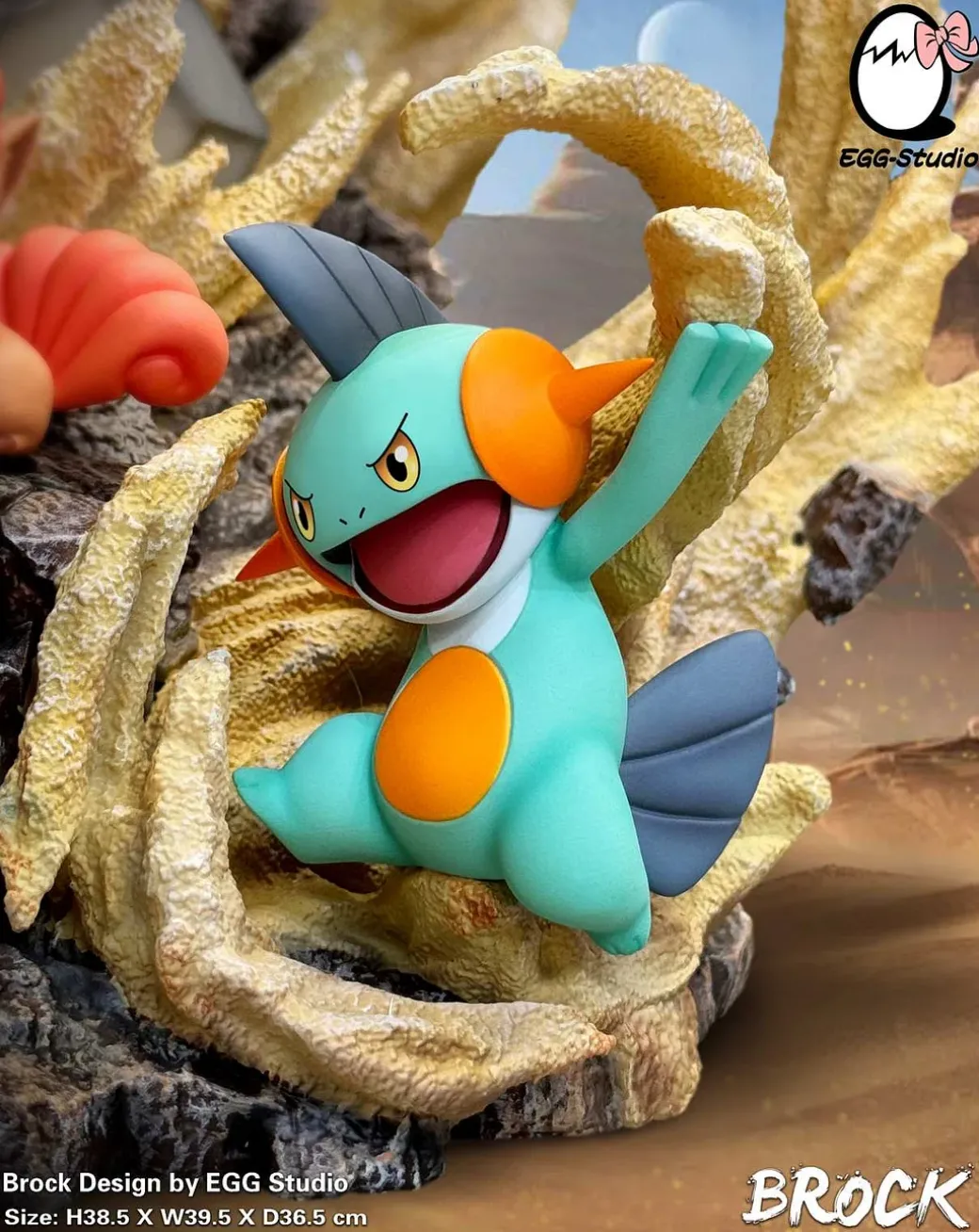 Main Character Series Brock - Pokemon Resin Statue - EGGS Studios