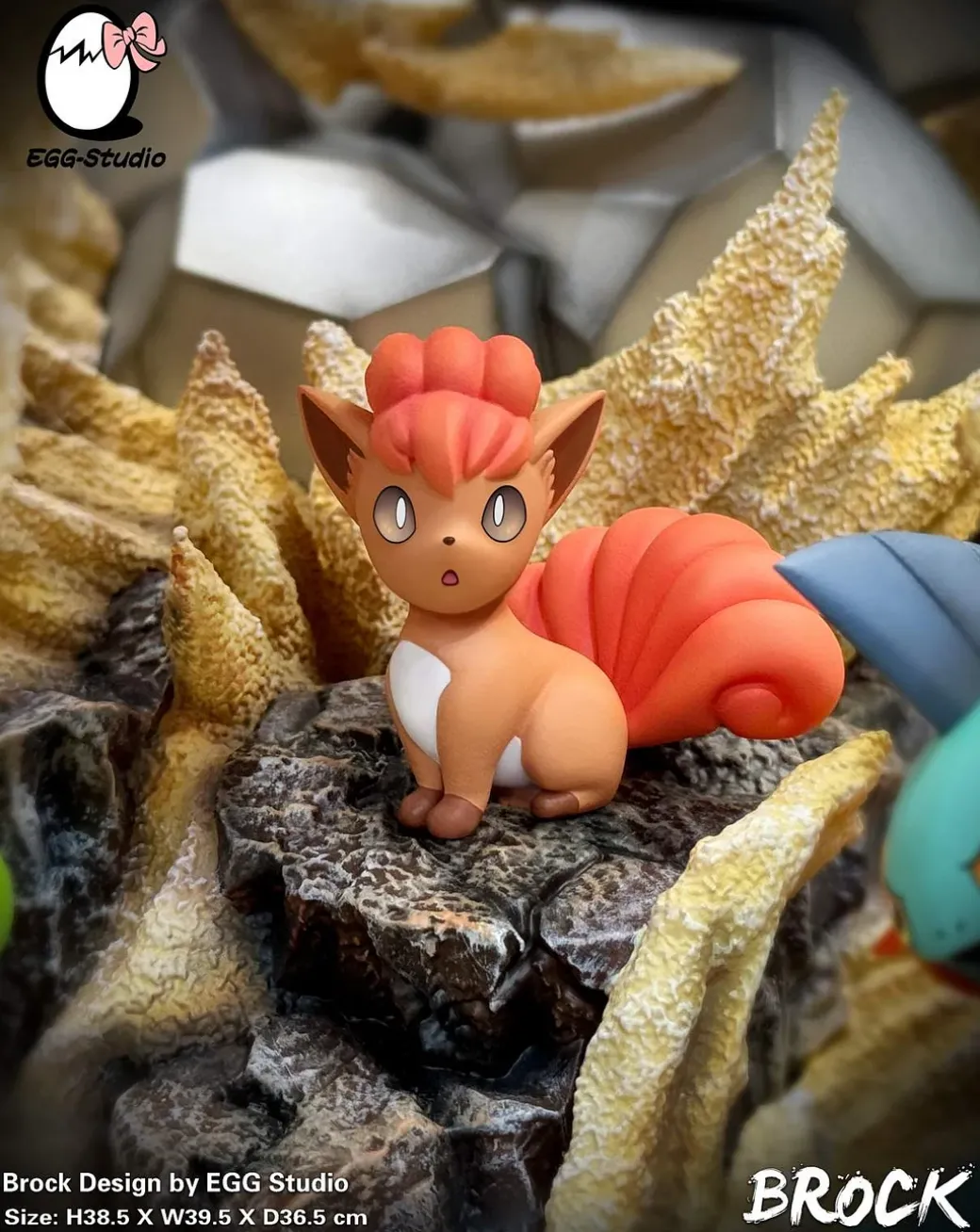 Main Character Series Brock - Pokemon Resin Statue - EGGS Studios