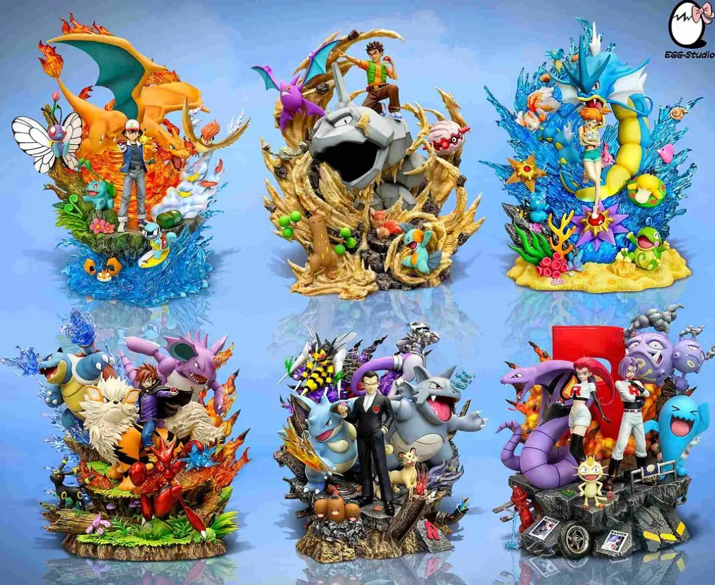 Main Character Series Brock - Pokemon Resin Statue - EGGS Studios