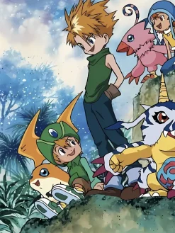 Main Characters of Digimon & Digital Monsters Decorative Painting - Digimon - Xingkong Studio
