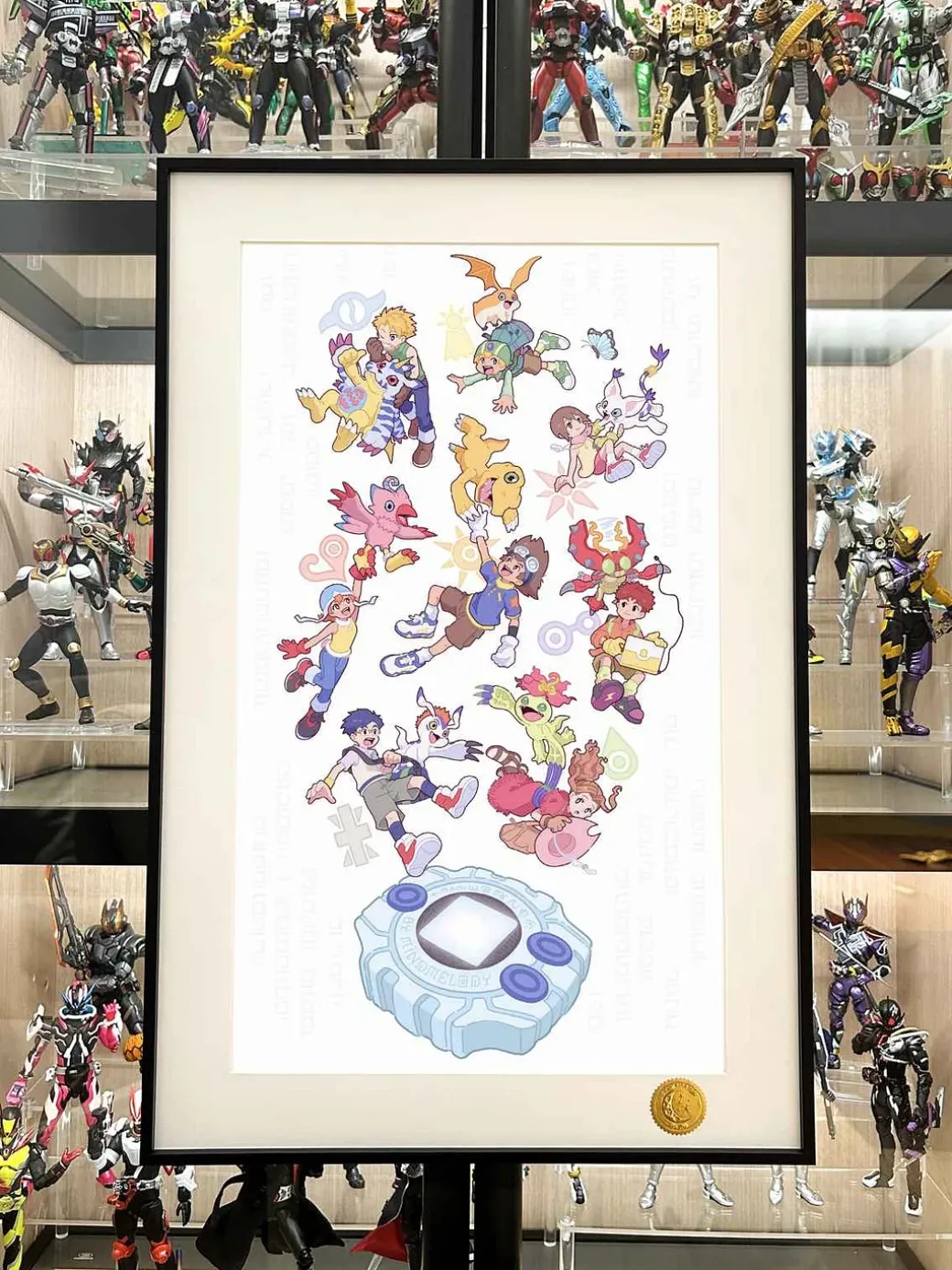 Main Characters of Digimon & Digimon Monsters & Digivice Decorative Painting - Digimon - Xingkong Studio