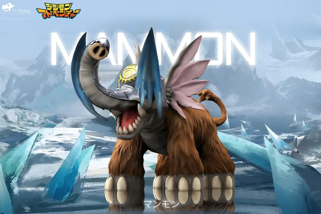 Mammothmon - Digimon Resin Statue - T1 Studio