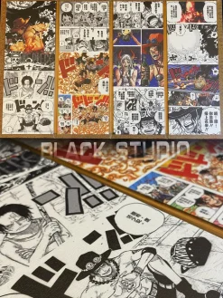 Manga Folding Screen - ONE PIECE - Black Studios