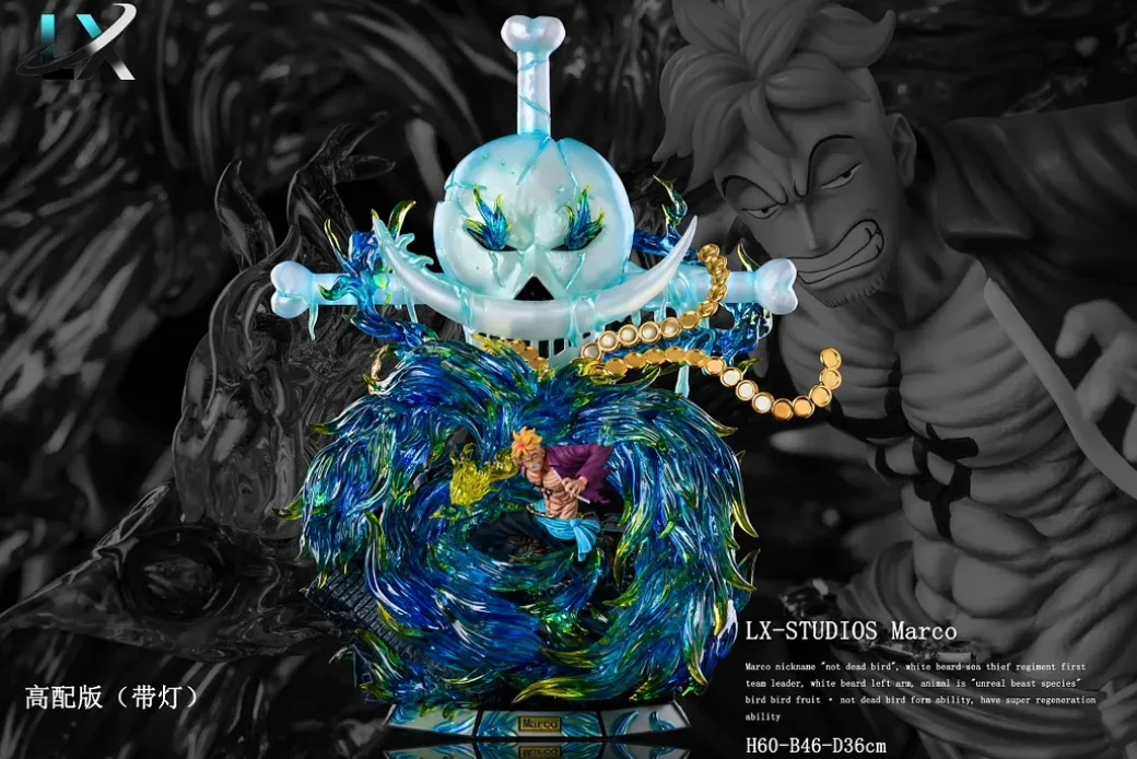Marco the Phoenix - ONE PIECE Resin Statue - LX-Studios