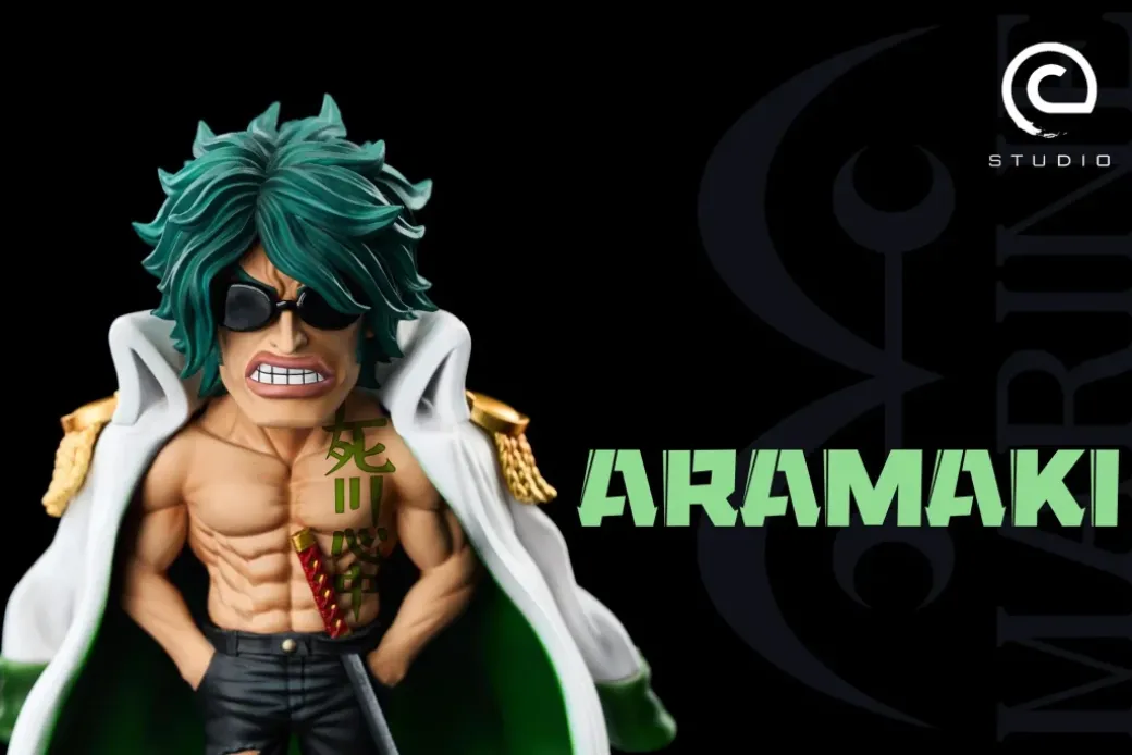 Marine Admiral Ryokugyu/ Aramaki - ONE PIECE Statue - C-Studios
