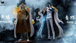 Marine Kuzan & Borsalino - ONE PIECE Resin Statue - Black Studios
