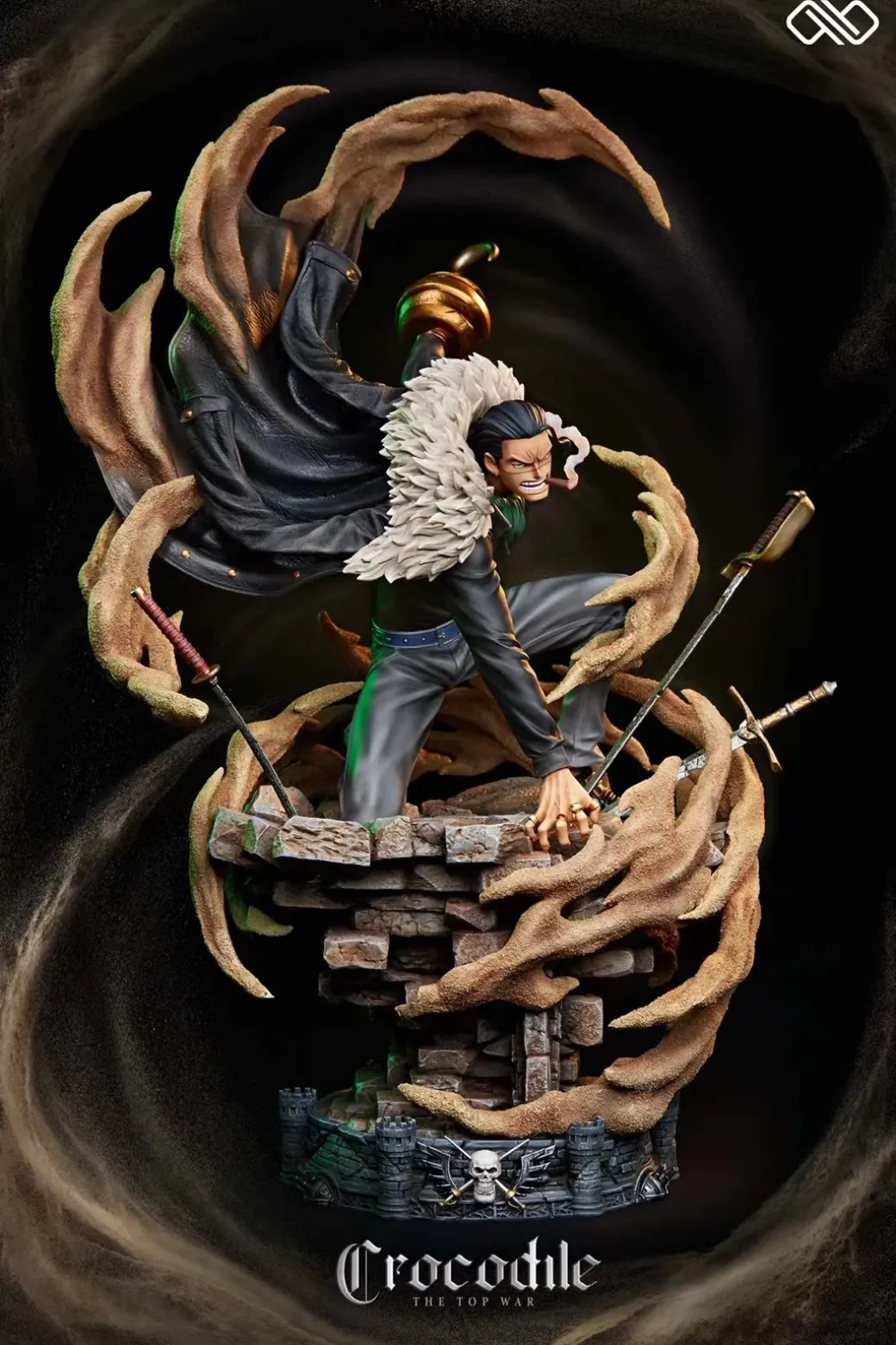 Marineford Arc Series Crocodile/ Sir Crocodile - ONE PIECE Statue - Unlimited Studios