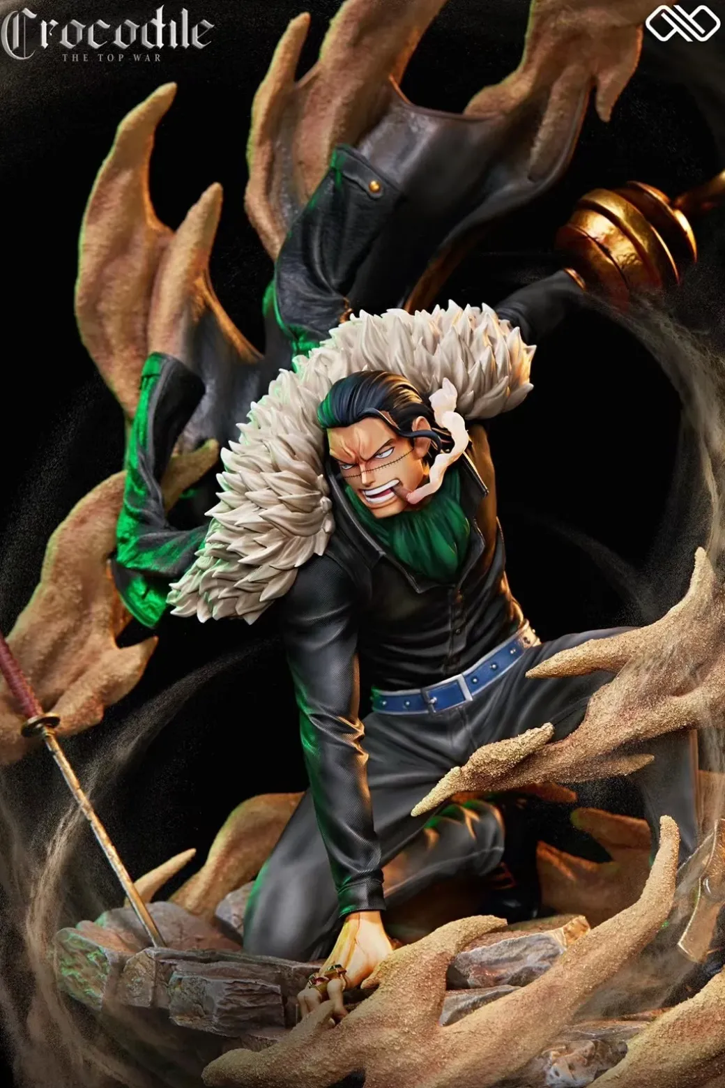 Marineford Arc Series Crocodile/ Sir Crocodile - ONE PIECE Statue - Unlimited Studios