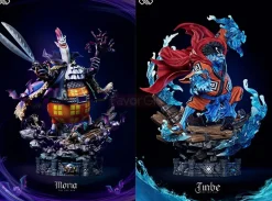 Marineford Arc Series Gecko Moria & Jinbe - ONE PIECE Resin Statue - Unlimited Studios