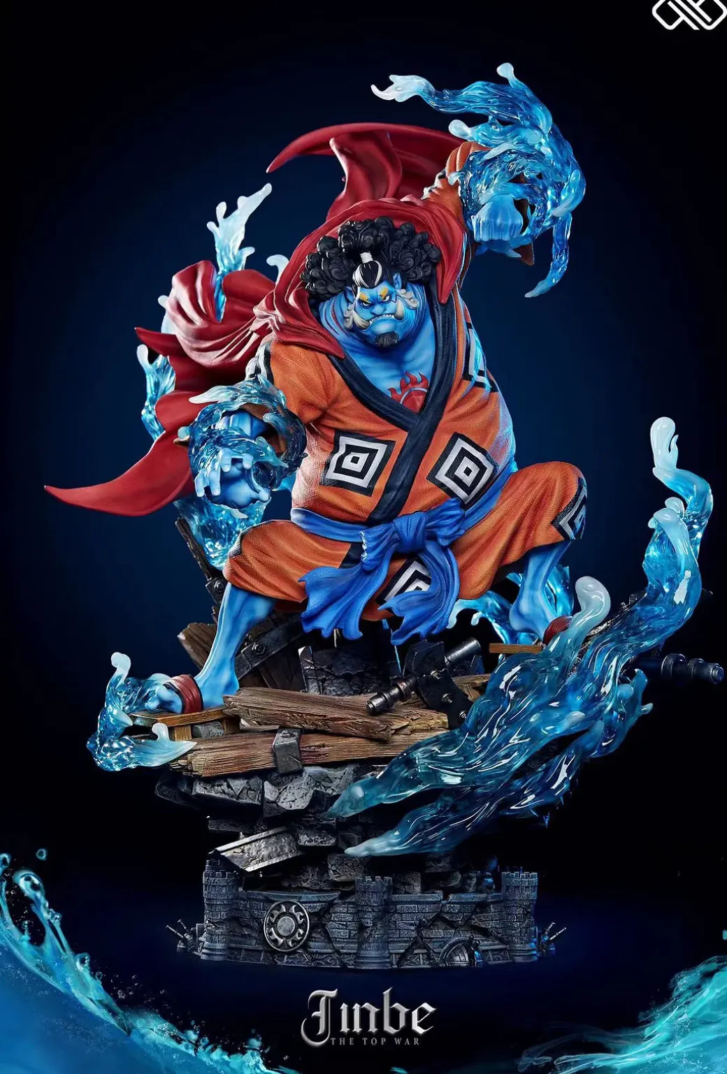 Marineford Arc Series Gecko Moria & Jinbe - ONE PIECE Resin Statue - Unlimited Studios