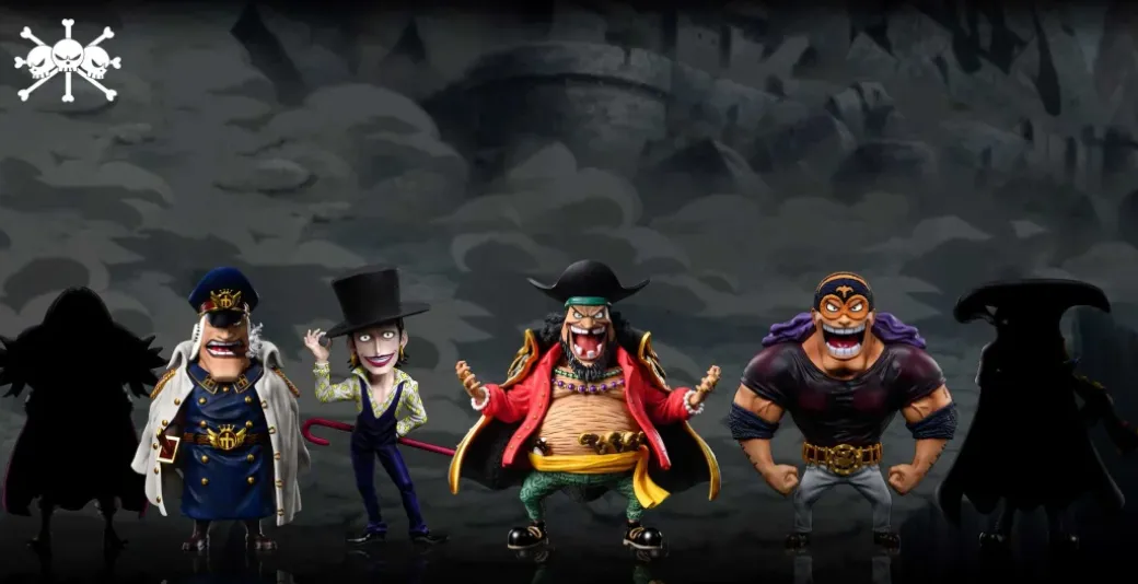 Marineford Blackbeard Pirates Laffitte - ONE PIECE Resin Statue - A Plus Studios