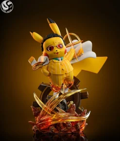 Marines Admirals Akainu & Kizaru & Kuzan Cosplay Pikachu - ONE PIECE Pokemon Resin Statue - ST Studio