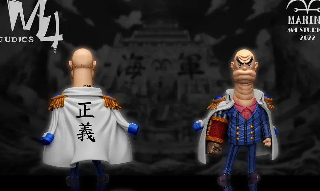 Marines Character Series 044 Red King - ONE PIECE Resin Statue - M4 Studios