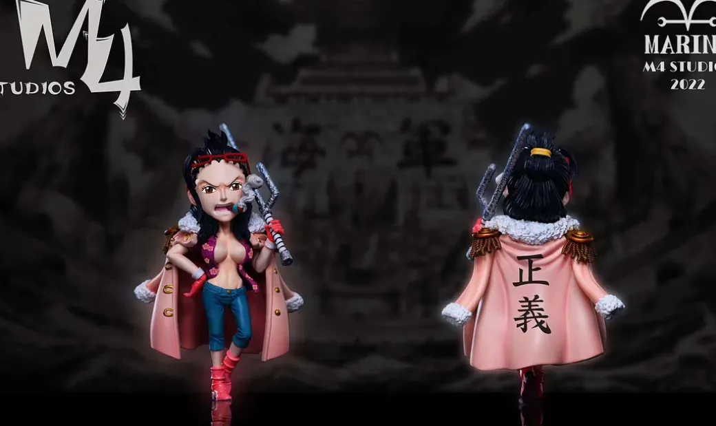 Marines Character Series 043 Smoker Tashigi - ONE PIECE Resin Statue - M4 Studios