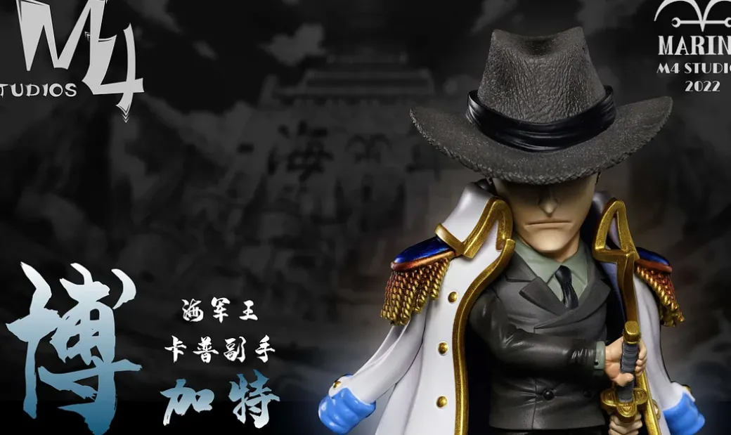 Marines Character Series 040 Bogard - ONE PIECE Resin Statue - M4 Studios