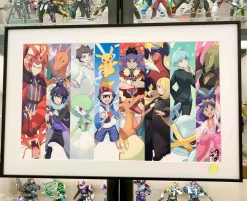Masters Eight Tournament Participants Decorative Painting - Pokemon - Xingkong Studio