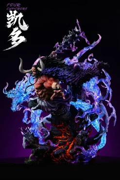 MAX Scale Four Emperors Kaido with LED - ONE PIECE Resin Statue - GTR-Studio