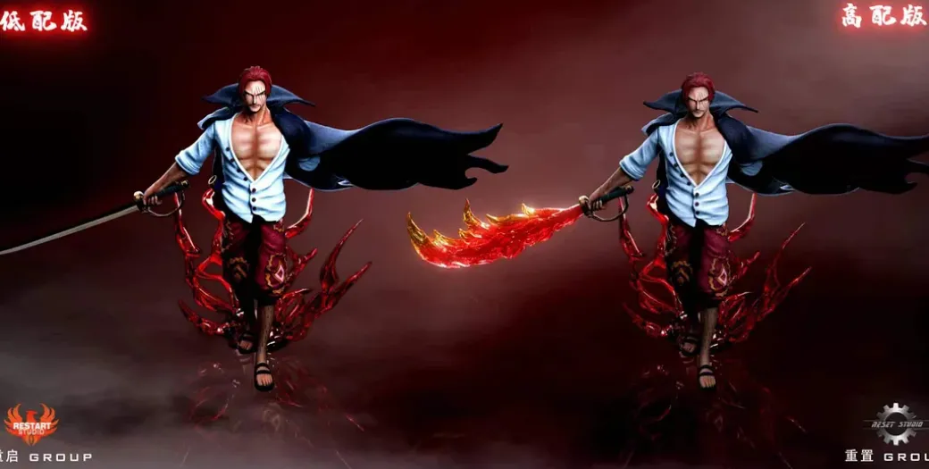 Max Scale Red-Haired Shanks - ONE PIECE Resin Statue - Restart Studio