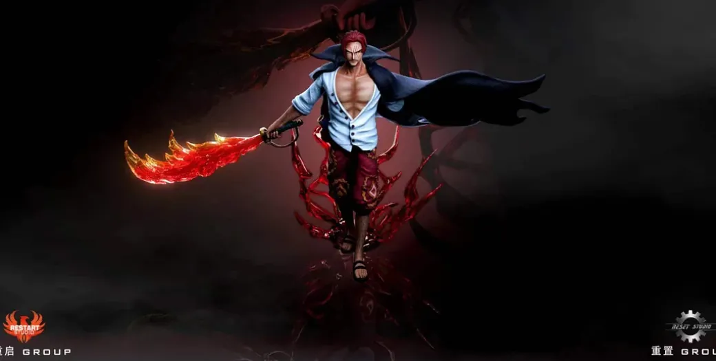Max Scale Red-Haired Shanks - ONE PIECE Resin Statue - Restart Studio