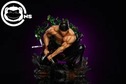 MAX Scale Shishi Sonson Roronoa Zoro & Tiger - ONE PIECE Resin Statue - CNS Studios