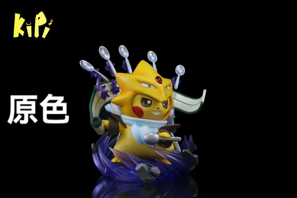 Mega Alakazam Cosplay Pikachu with LED - Pokemon Statue - Kipi Studio