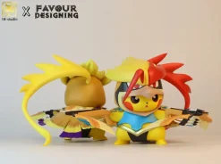 Mega Pidgeot Cosplay Pikachu - Pokemon Resin Statue - IH-Studio