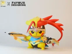 Mega Pidgeot Cosplay Pikachu - Pokemon Resin Statue - IH-Studio