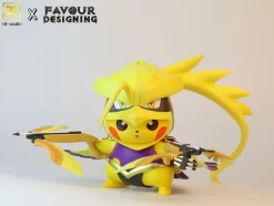 Mega Pidgeot Cosplay Pikachu - Pokemon Resin Statue - IH-Studio